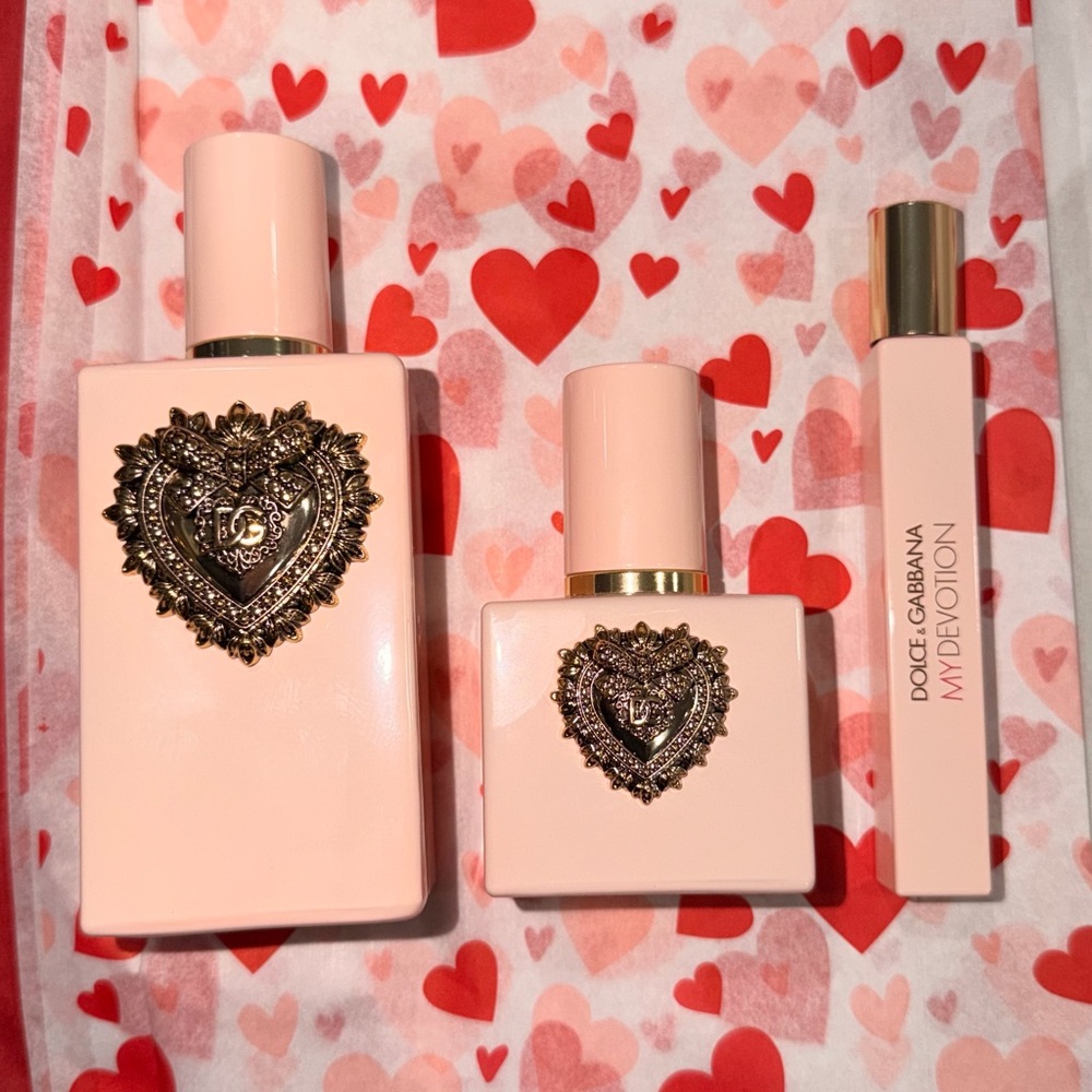 Dolce & Gabbana Pink and Gold Fragrance Set